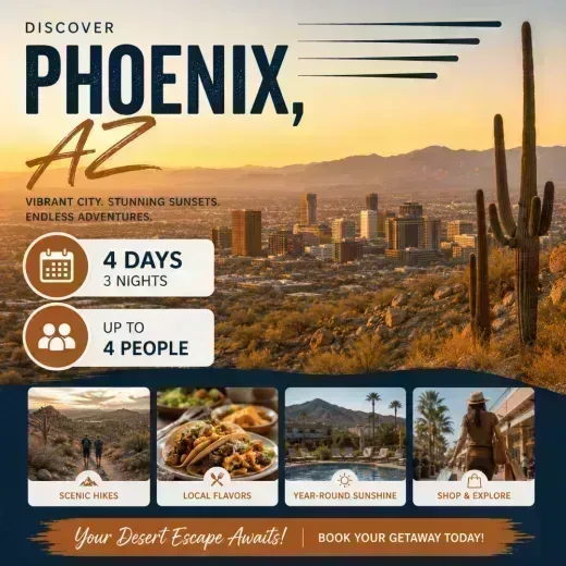 DoubleTree Suites by Hilton Phoenix — 4D/3N Phoenix, AZ