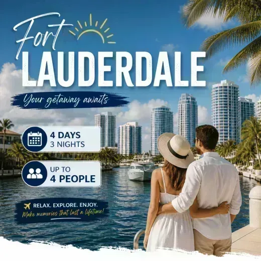 Fort Lauderdale Marriott North — 4D/3N Fort Lauderdale