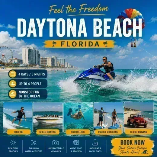 Hard Rock Hotel Daytona Beach — 4D/3N Daytona Beach