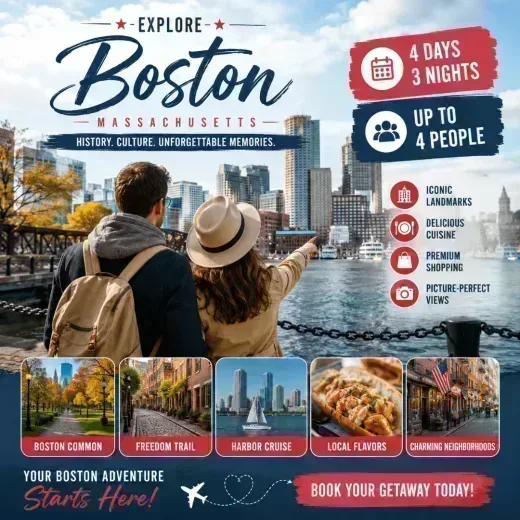 Hilton Boston Back Bay — 4D/3N Boston, MA