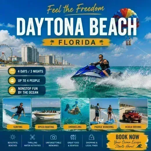 Hilton Daytona Beach Oceanfront Resort — 4D/3N Daytona Beach