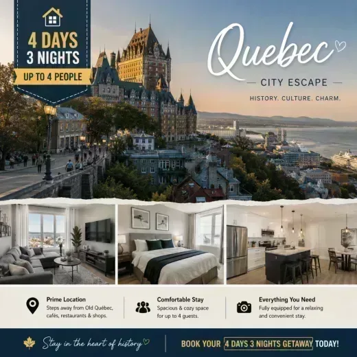 Hotel Chateau Laurier Quebec — 4D/3N Quebec