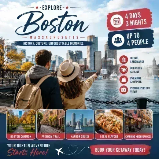 Hyatt Regency Boston/Cambridge — 4D/3N Boston, MA