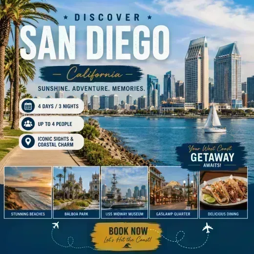 Margaritaville Hotel San Diego Gaslamp Quarter — 4D/3N San Diego