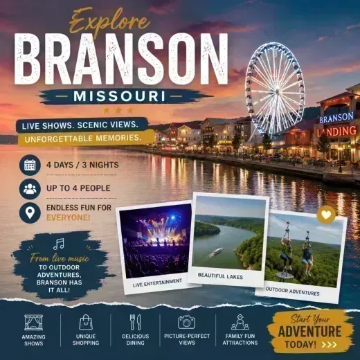 Residence Inn Branson — 4D/3N Branson, MO