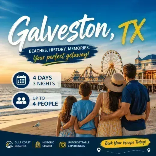 The Tremont House, Galveston, a Tribute Portfolio Hotel — 4D/3N Galveston, TX